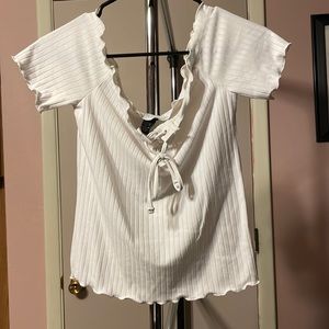 Off the shoulder shirt